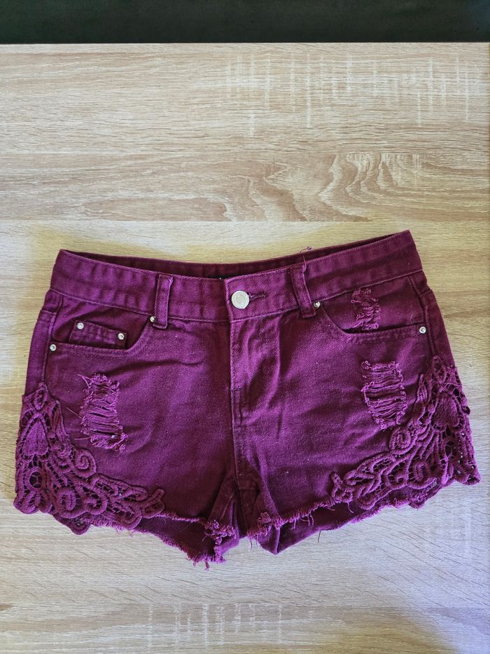Short en jean