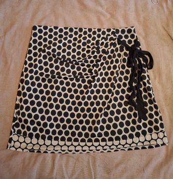 Jupe à pois t40