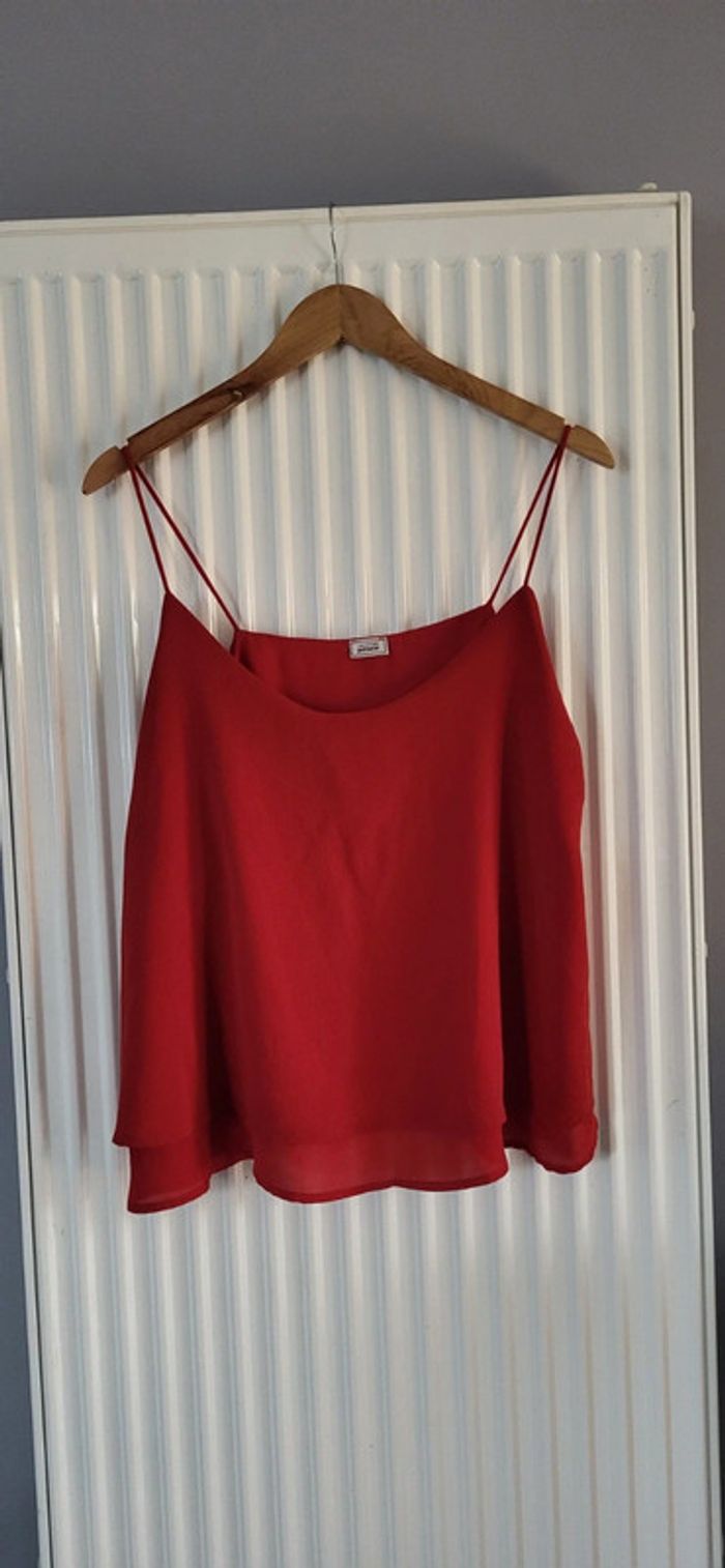 Top rouge Pimkie taille L