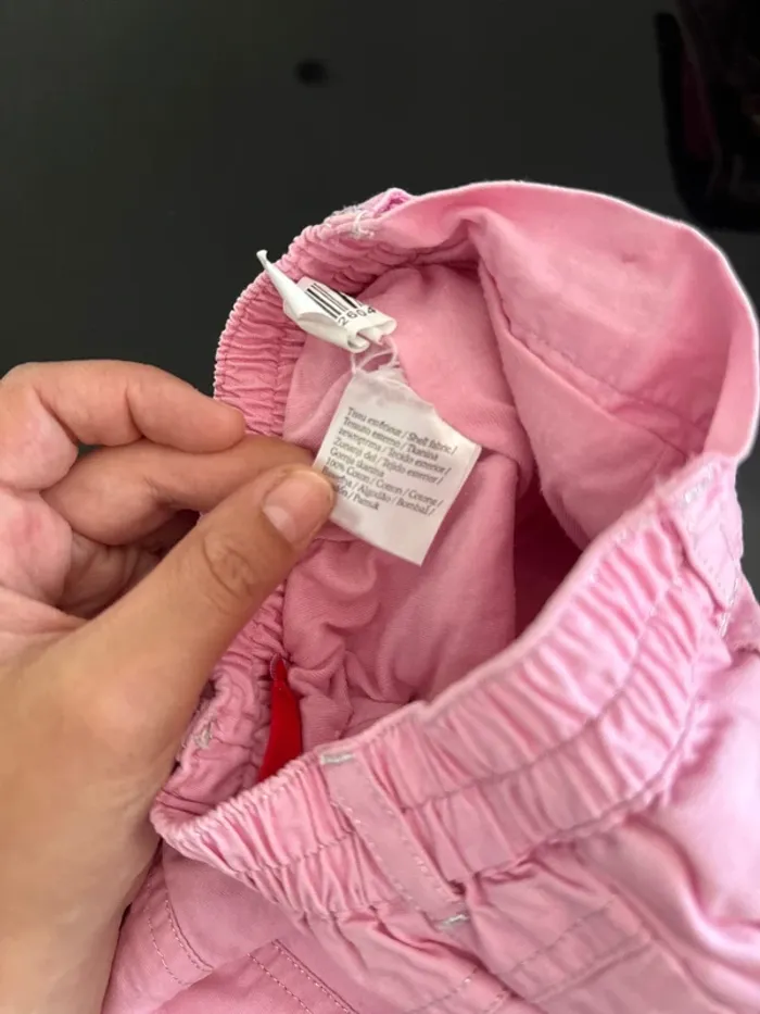👖pantalon rose épais avec doublure - bébé fille - 6 mois - Tissaia -bon état - photo numéro 10