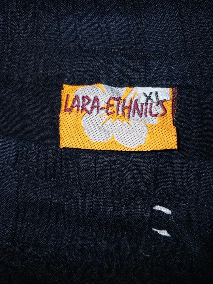 Pantalon jambes larges Lara-Ethnics - photo numéro 5