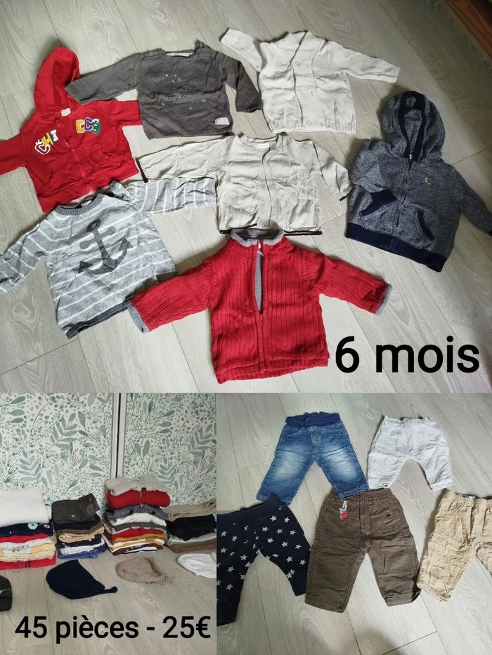 Lot de vêtements hiver garçon 6 mois - photo numéro 3