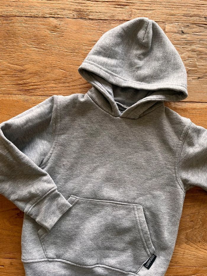 Pull à capuche gris 4 ans Complice - photo numéro 2