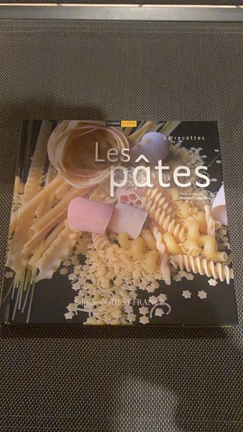 Livre de cuisine pâtes