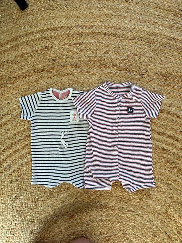 Lot de 2 bodies combi - 9 mois - photo numéro 2