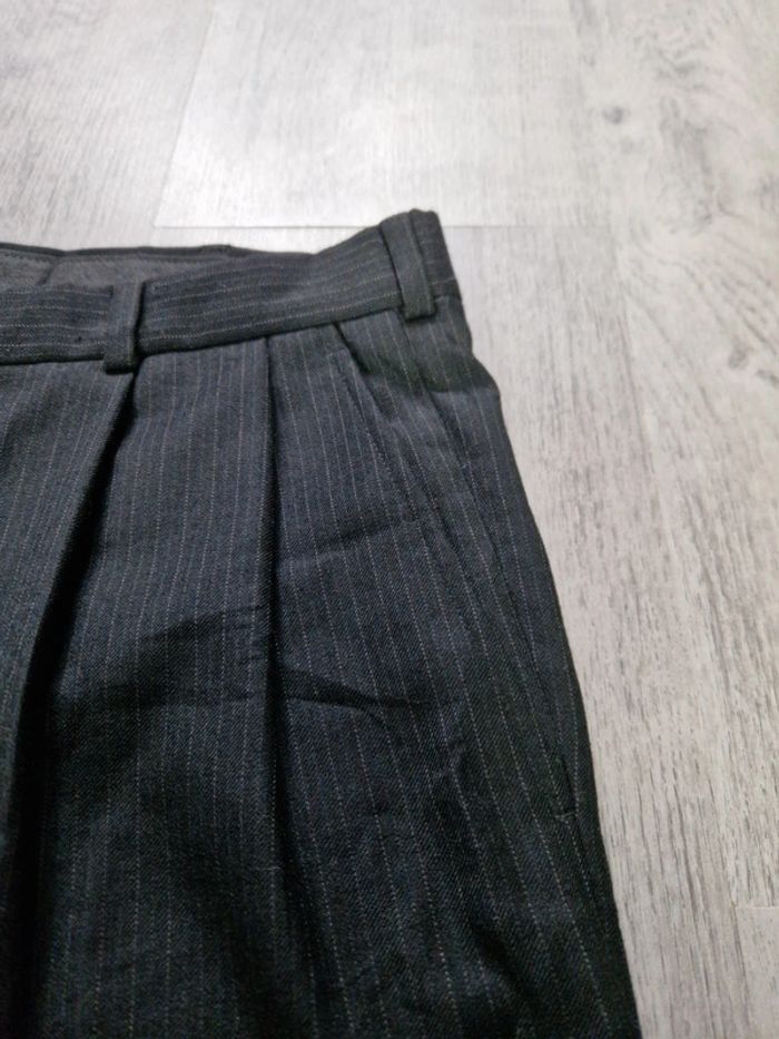 Pantalon à Pinces Dockers Noir Coupe Droite Taille W34-L30 Homme - photo numéro 3