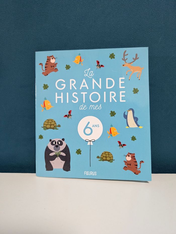 Livre la grande histoire de mes 6 ans