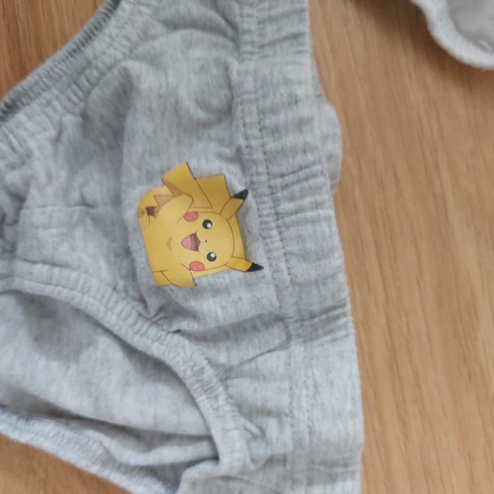 Lot de 5 slips pokémon taille 8 ans - photo numéro 3