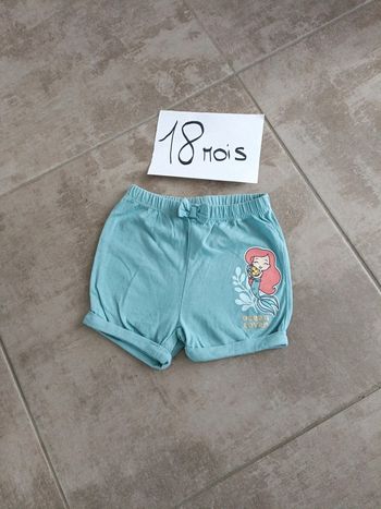 Short Disney 18 mois
