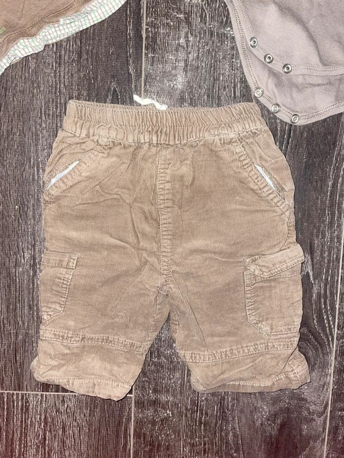 Ensemble taupe 3 mois - photo numéro 2
