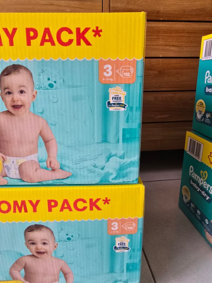 Couches taille 3 pampers - photo numéro 2