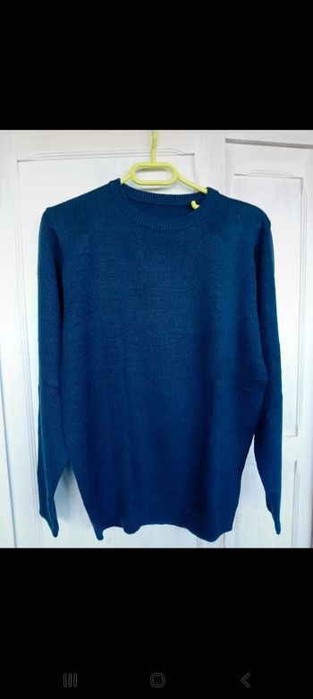 Pull-over bleu marine 