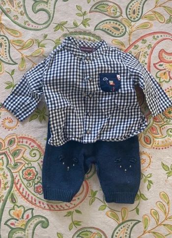 Ensemble Sergent Major taille 3 mois
