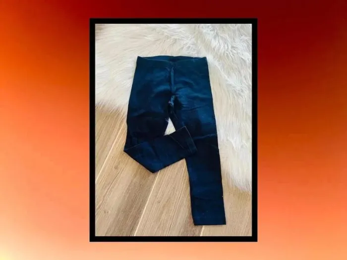 legging fille 2/3 ans bleu marine 👖