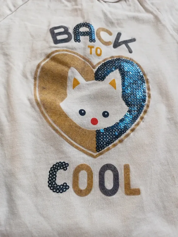 T-shirt obaibi chat - photo numéro 2