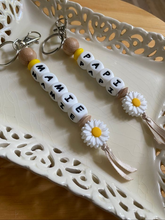 Duo porte-clés personnalisés
