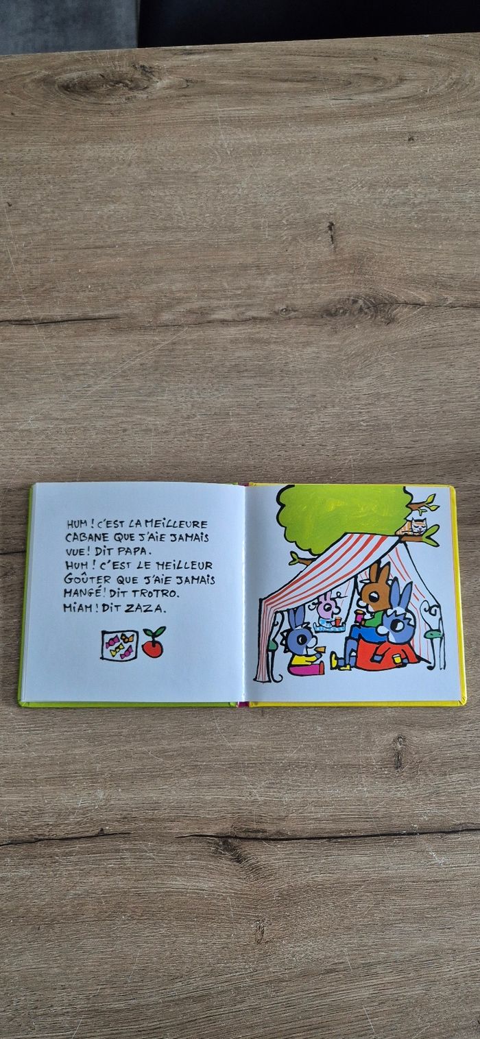 Livre Trotro et Zaza font une cabane - photo numéro 10
