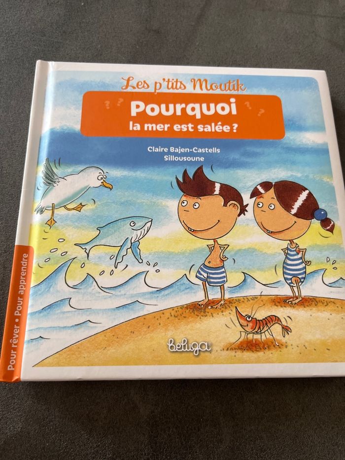 Livre les p’tits moutik pourquoi la mer est salée - photo numéro 1