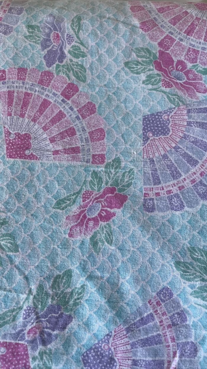 Parure de lit complète 140x190 100% coton fabriqué en France