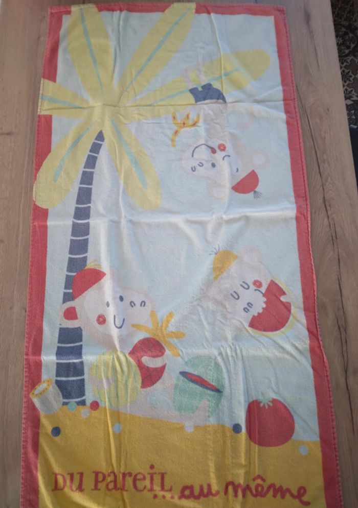 🍁-50% sur les lots🍁🌸Serviette de plage enfant🌸 - photo numéro 3