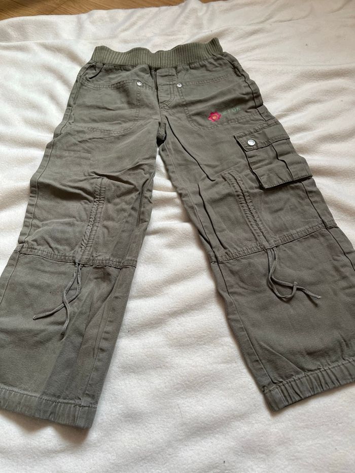 Pantalon vert baudet 7 ans - photo numéro 5