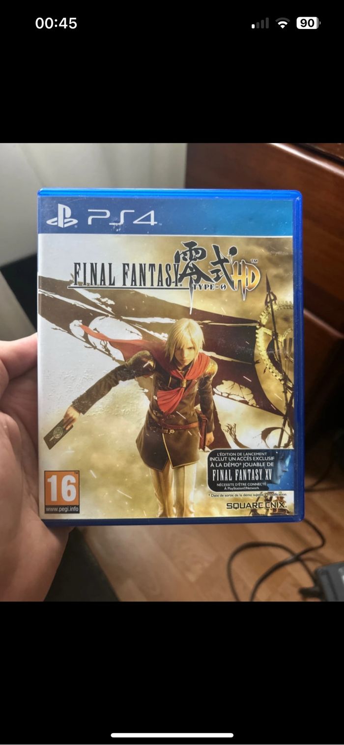 Final fantasy type zéro ps4