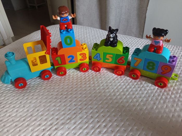 Lot 2 trains lego duplo - photo numéro 5