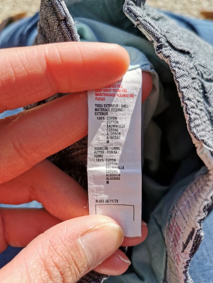 Panatalon gris foncé Catimini 9 mois - photo numéro 9