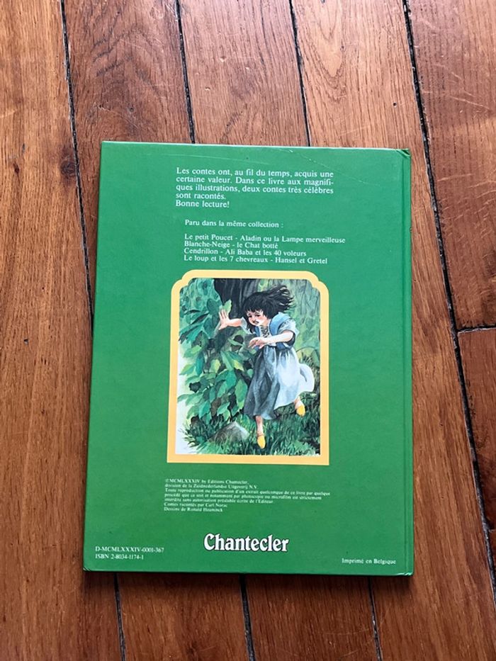 Livre Blanche-Neige / Le chat botté - photo numéro 2