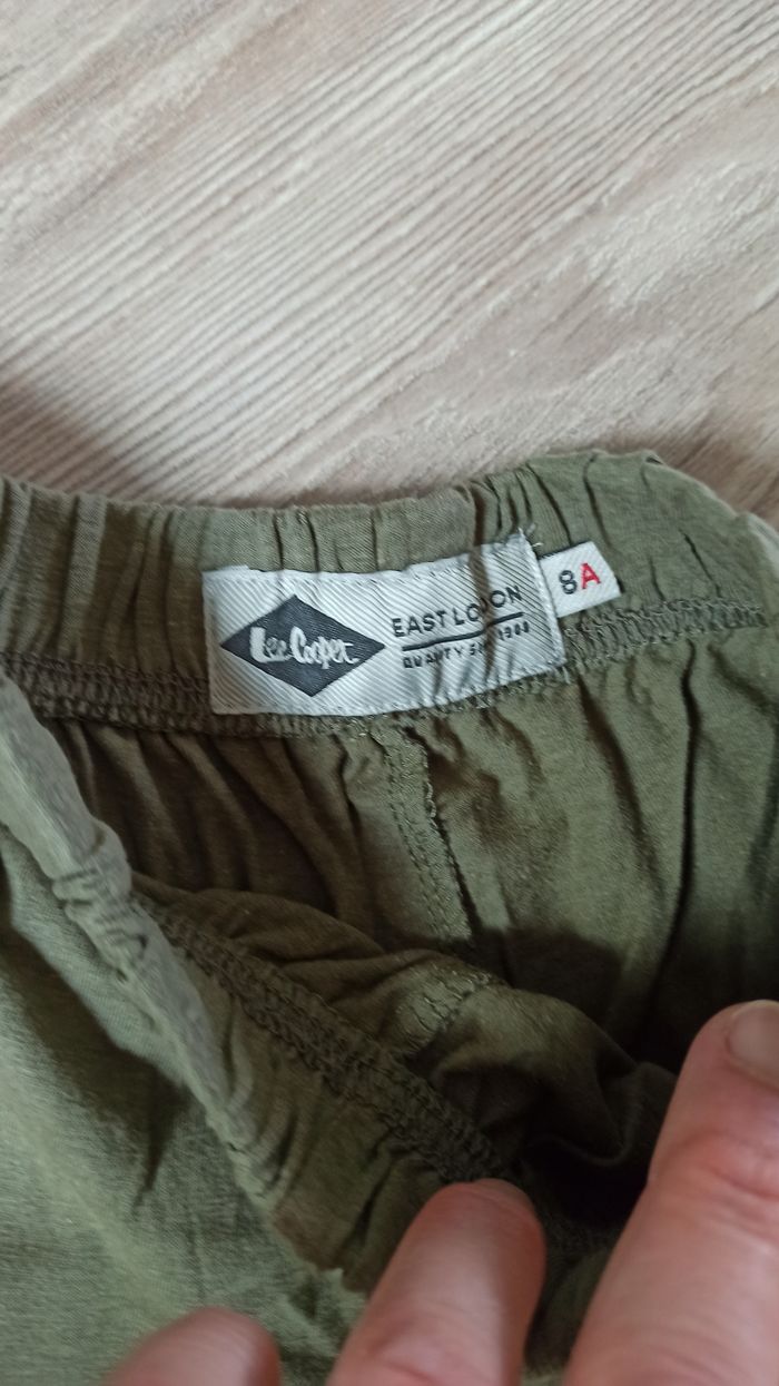Ensemble été ou sport lee cooper 8 ans kaki - photo numéro 3