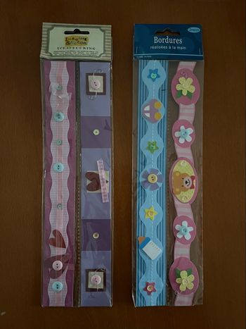 2 lots de 2 bordures