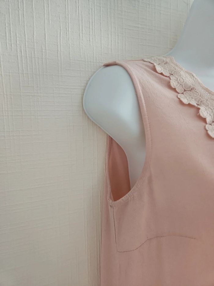 Haut fluide sans manches rose pâle Naf Naf 36 - photo numéro 4