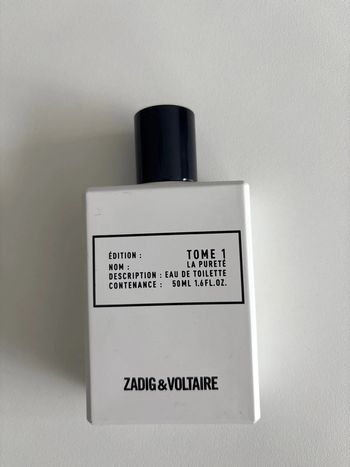 Parfum tome 1 zadig et voltaire vide