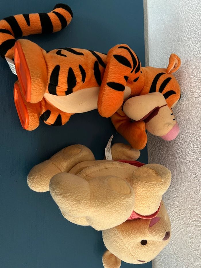 Tigrou et Winnie peluches interactives - photo numéro 2