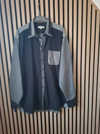 Chemise grise et noire chic Olly Gan T XXL /6