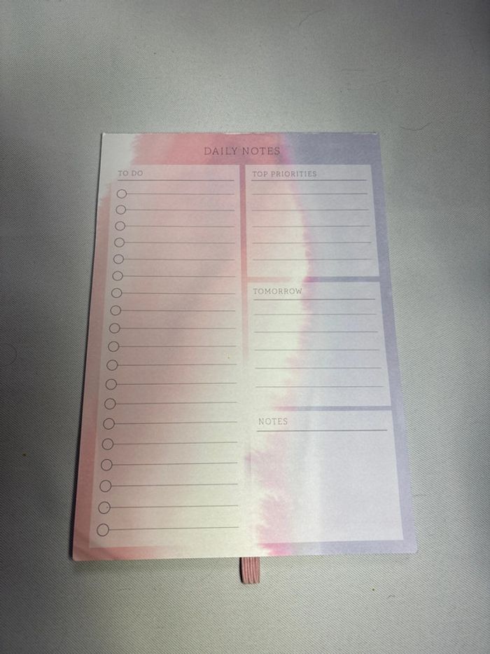 To do list 49 pages rose violet