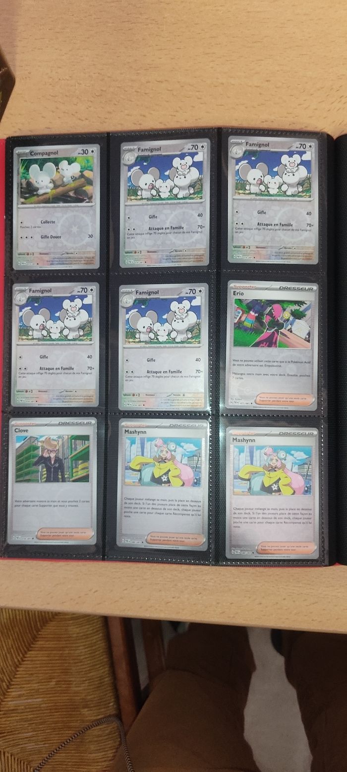 Carte Pokémon reverse FR destiné de paldea - photo numéro 2