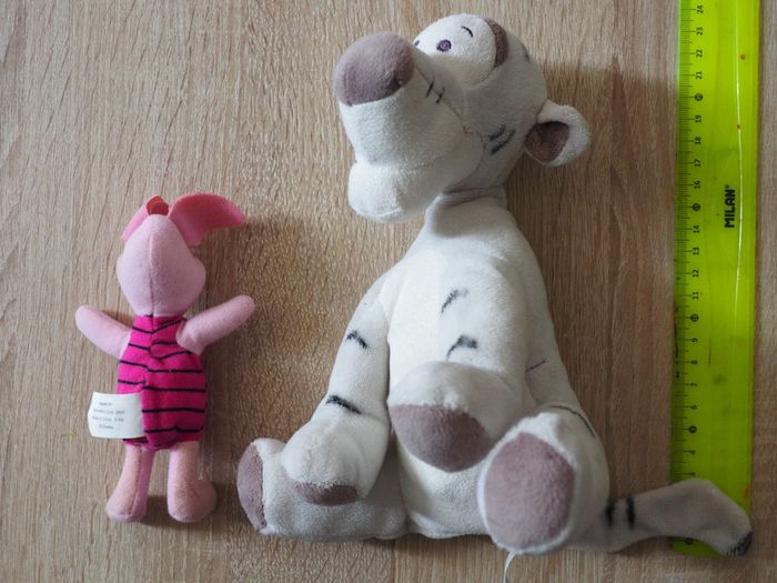 Lot Peluche Tigrou et Porcinet - photo numéro 4