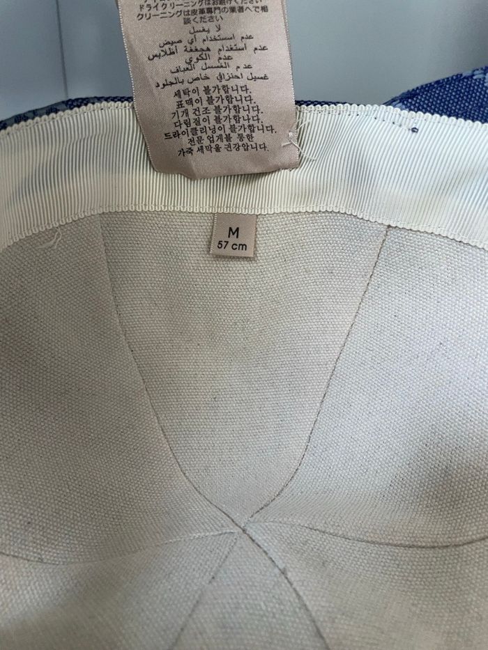 Casquette Gucci bleue - photo numéro 5