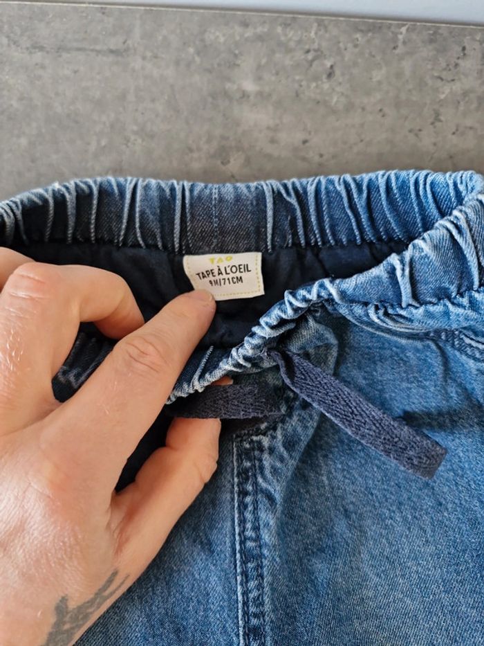 Jeans 9 mois avec doublure. - photo numéro 2