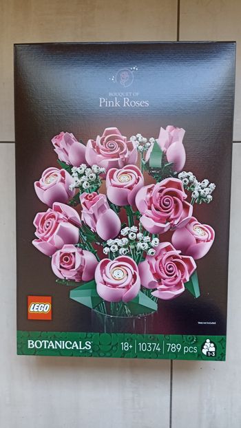 Lego Botanicals bouquet de roses roses 10374