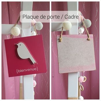 Plaque de porte / Cadre