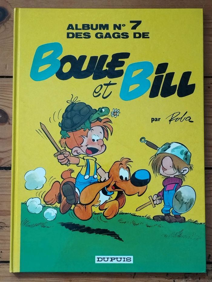 BD Album n7 des gags de Boule et Bill