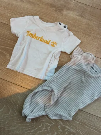 T shirt manche courte timberland garcon body