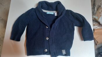 Gilet bleu marine