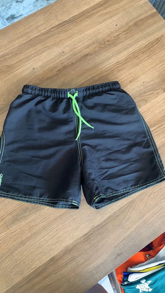 Caleçon de bain noir 12 ans