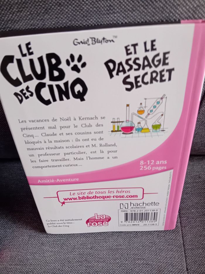 Lot de 2 livres le club des cinq hachette jeunesse - photo numéro 3