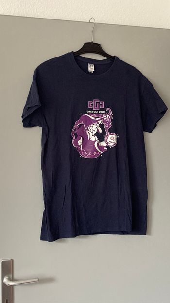 T-shirt femme bleu marine