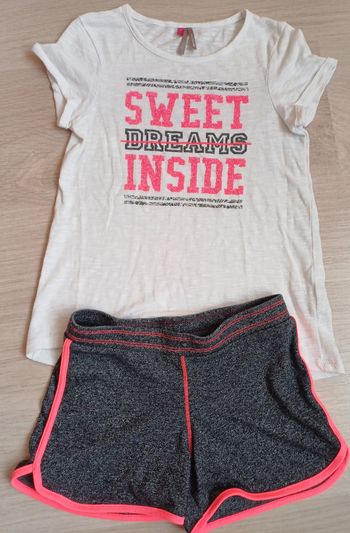 Pyjama short fille 10 ans Marque Orchestra