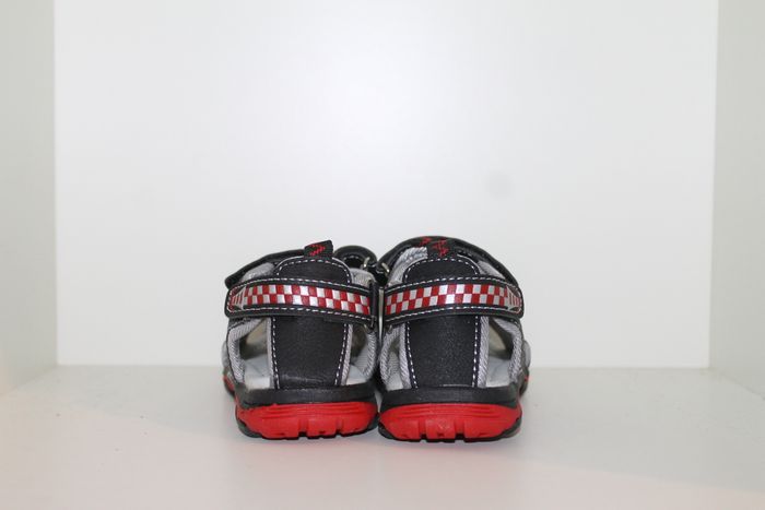 superbe sandales nus pieds noire et rouge 30 - photo numéro 5